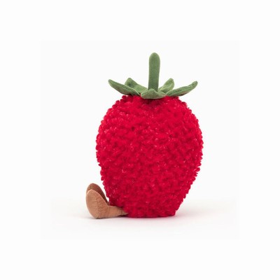 Jellycat Strawberry Australia | 836049NME